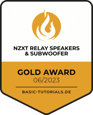 NZXT Relay Audio Speakers & Subwoofer: Award
