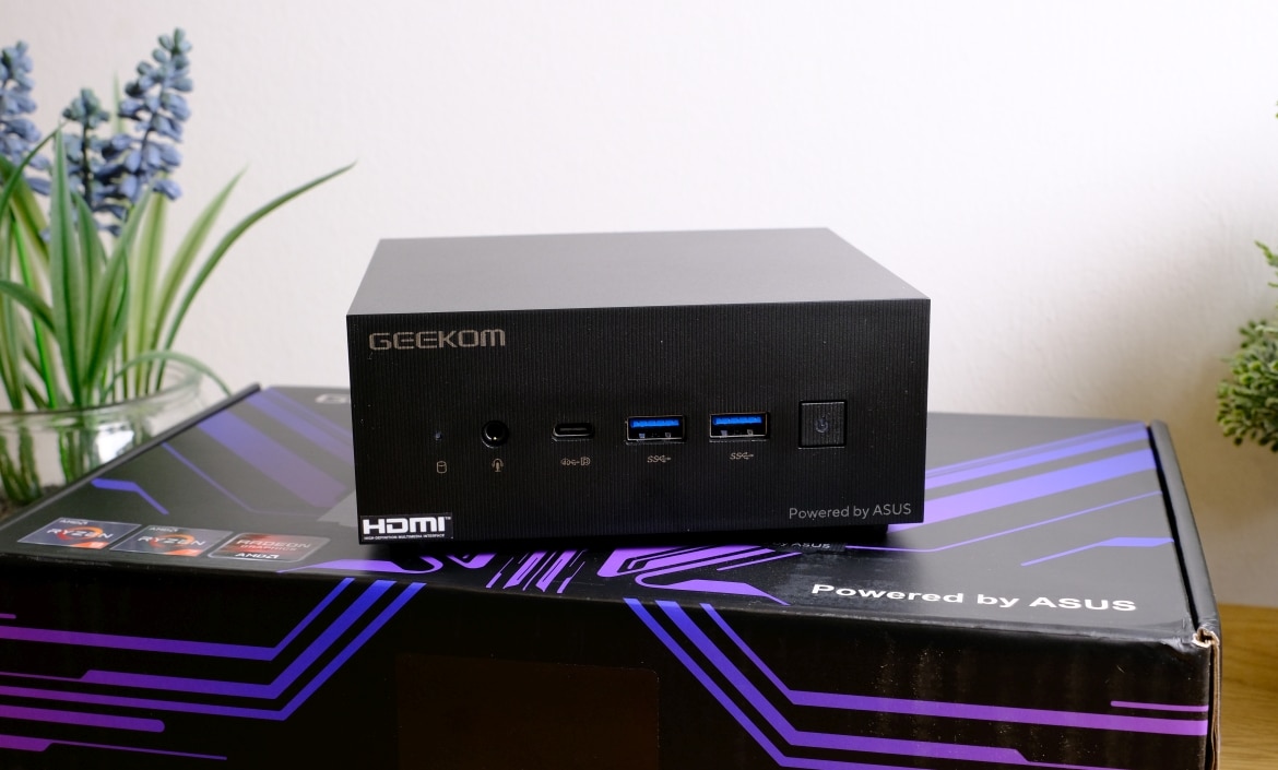 GEEKOM AS 6 mini PC review - pintsized PC packs a punch - The