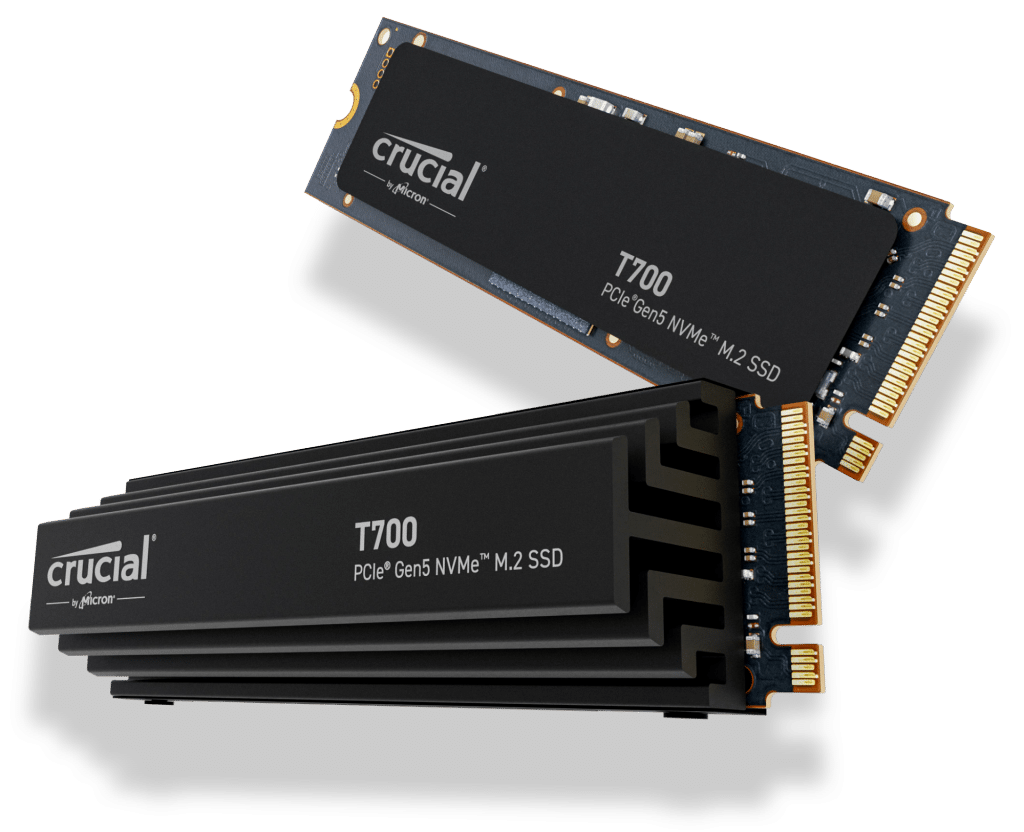 Crucial T700 PCIe Gen5 NVMe SSD teased reaching 12.4 GB/s read and 11.9  GB/s write speeds 