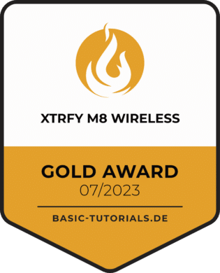 Xtrfy M8 Wireless Gold Award