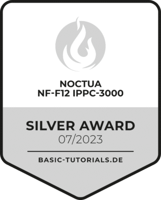 Noctua NF-F12 iPPC-3000 Test Silver Award