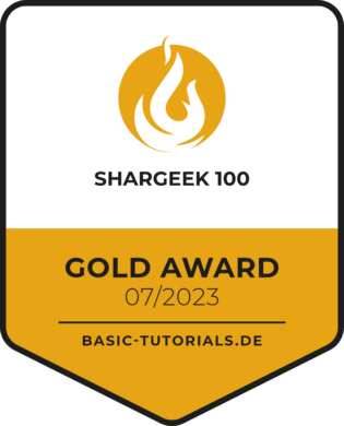 Shargeek 100 Test: Gold Award