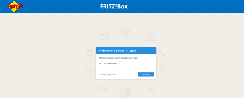Neustart FRITZ!Box