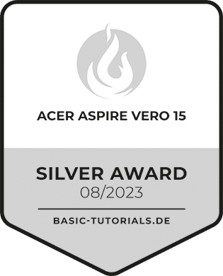 Acer Aspire Vero 15 Review: Silver Award
