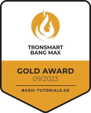 Tronsmart Bang Max Test Gold Award