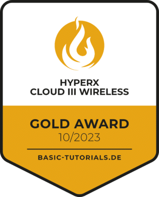 HyperX Cloud III Wireless Gold Award