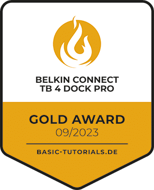 Belkin Connect Thunderbolt 4 Dock Pro Test: Gold Award