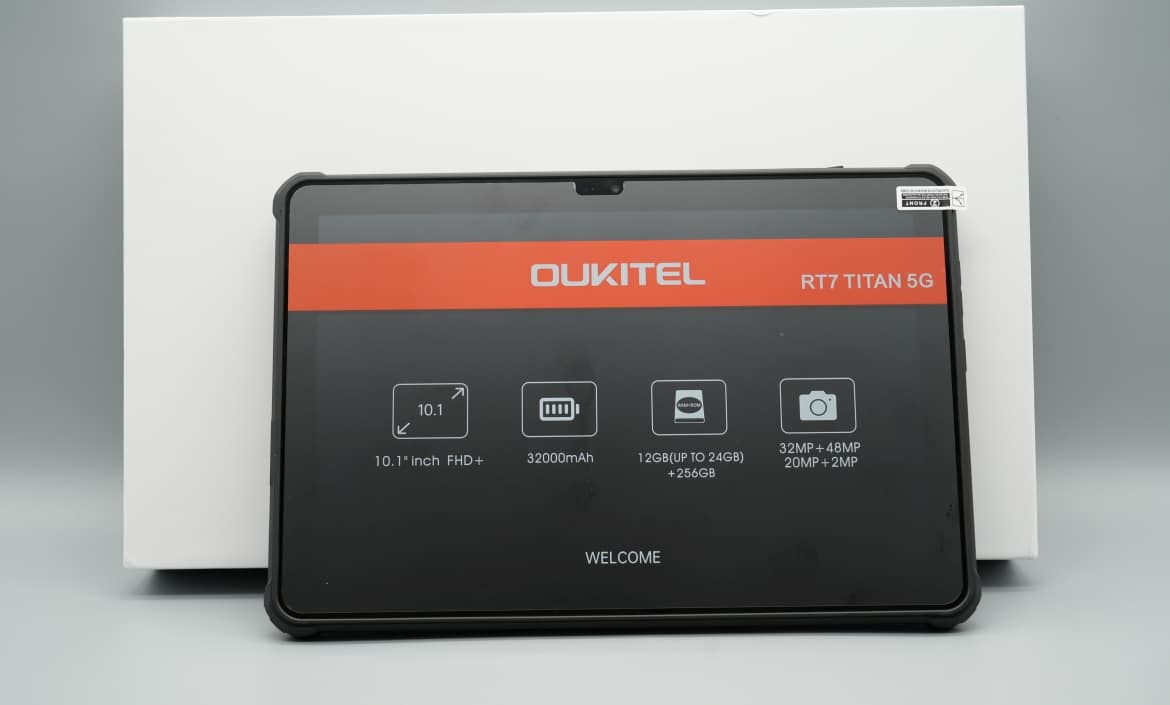 OUKITEL RT7-5G Robuste Android 13 Tablette, Cameroon