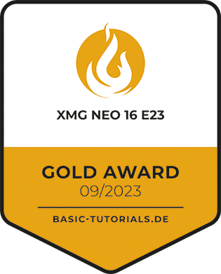 XMG Neo 16 E23 Review: Gold Award