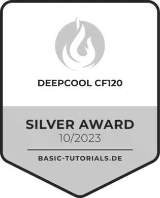 DeepCool CF120 Test Silver Award