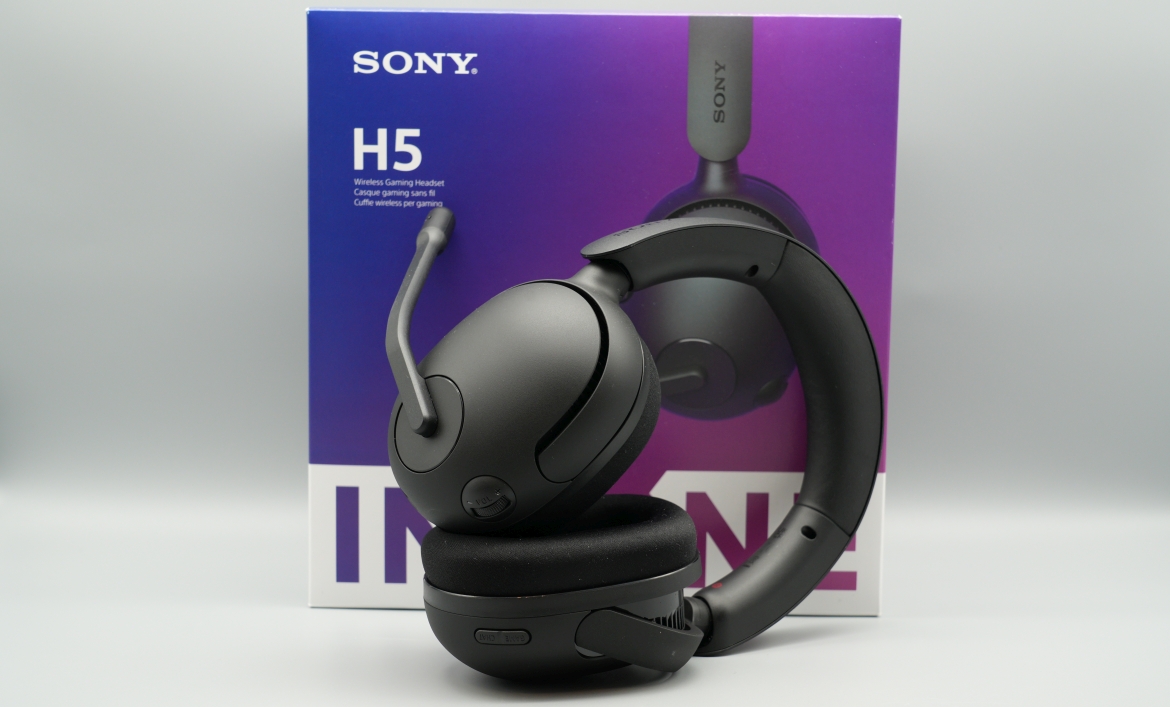 Écouteurs sans fils pour PC/PS5 Sony INZONE H5, 360 Spatial Sound