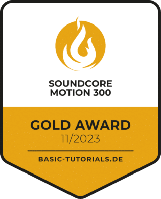 soundcore Motion 300 Test: Gold Award