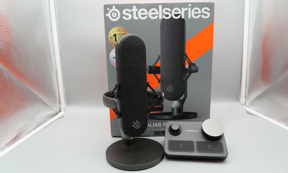 SteelSeries Alias - Black USB Microphone