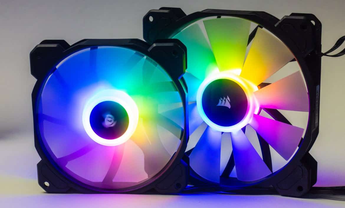 Corsair SP RGB Elite fan test - they put the pressure on!