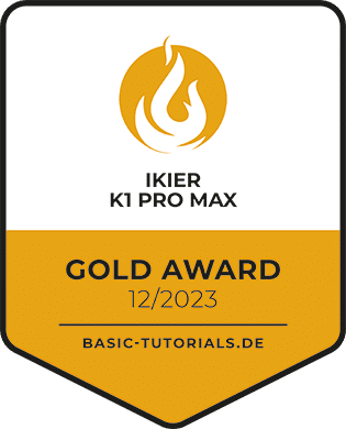iKier K1 Pro Max Test: Gold Award