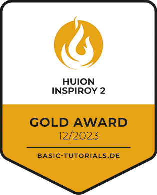 Huion Inspiroy 2 Test: Gold Award