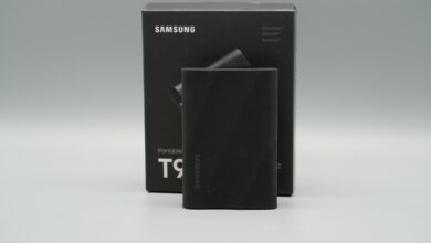 Samsung Portable SSD T9 Test