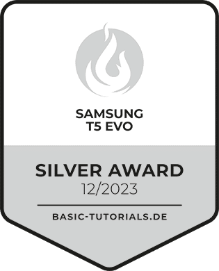 Samsung T5 EVO Test: Silver Award