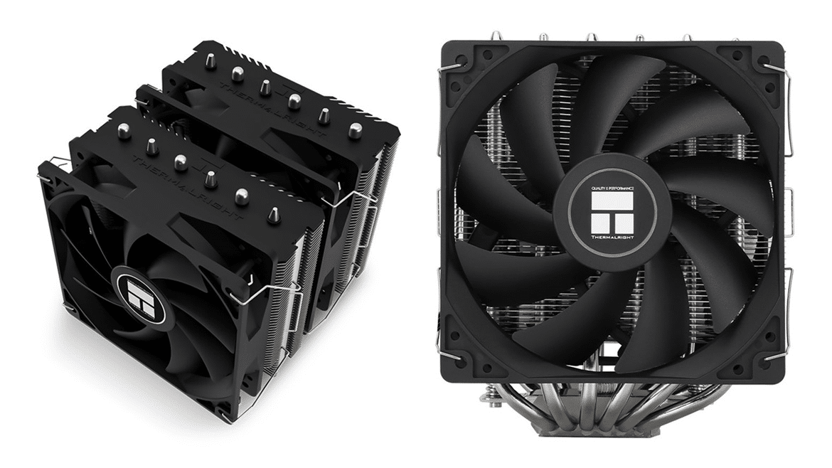 Thermalright Assassin King 120 SE CPU Air Cooler, 5 Heatpipes, TL-C12C PWM  Fan