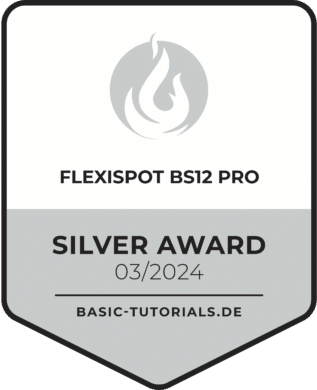 Silver Award für Flexispot BS12 Pro