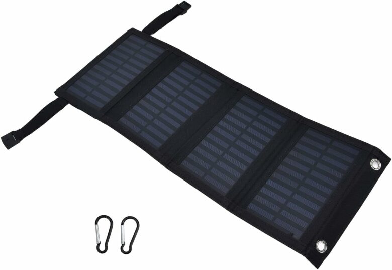 BuyWeek Tragbares Solar Ladegerät
