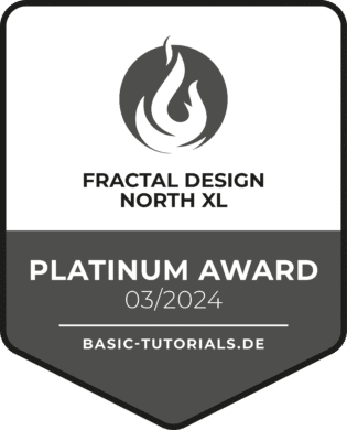 Fractal Design North XL Test Platinum Award
