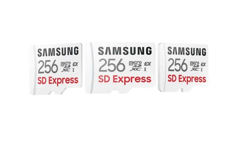 Samsung microSD SD-Express Karte