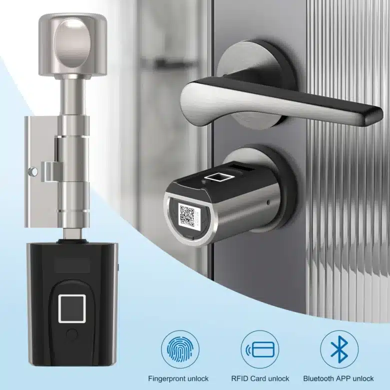 WeLock Smart Lock Fingerprint Door Lock Cylinder SECBN51