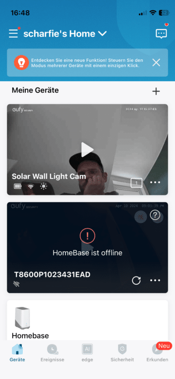 eufy Solar Wall Light Cam S120 test
