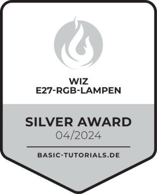 WiZ Lampen Test Silver Award