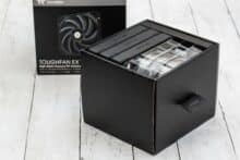 Thermaltake Toughfan EX14 Pro Einschub der Verpackung