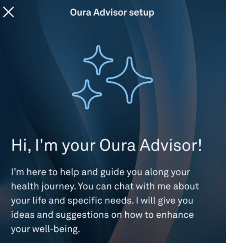 Oura Advisor