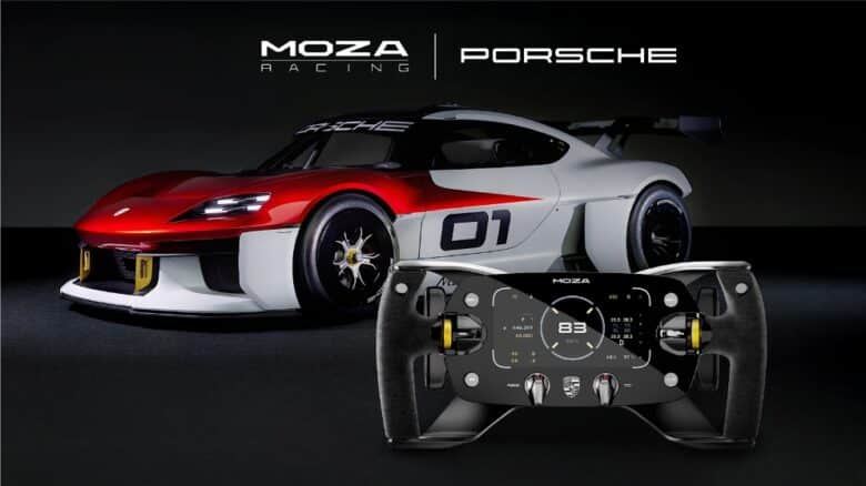 MOZA Porsche Mission R-Lenkrad