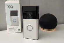 ring battery doorbell test