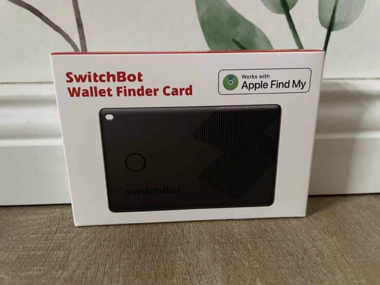 switchbot wallet finder card test